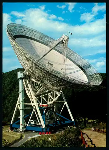 AK   vollschwenkbares Radioteleskop - Effelsberg / Eifel ..... [ D969 ]