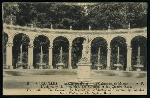 AK   Versailles - Le Château  - La Colonnade , de Mansart ..... [ H008 ]