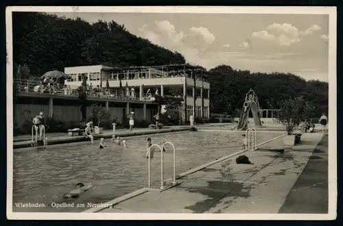 AK  Wiesbaden - Opelbad am Neroberg ..... [ H015 ]