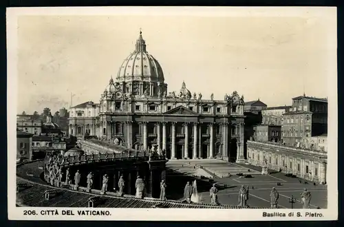 AK  Città del Vaticano / Vatikanstadt - Basilica di S. Pietro ..... [ H020 ]