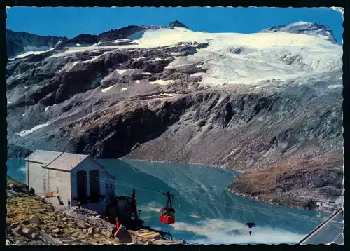 AK   Bergstation der Stubachseilbahn am Weißsee mit Sonnblickees , Granatspitze + Sonnblick ..... [ H082 ]