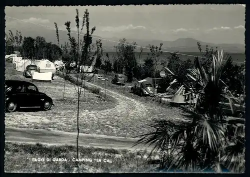 AK   Lago di Garda - Camping " La Ca " - Der Deutschen Terrassen - Zeltplatz am Gardasee ..... [ H108 ]