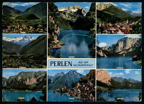 AK   Perlen aus dem Salzkammergut ..... [ H126 ]