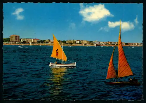 AK    Riccione - Passeggiata in mare / Spazierfahrt am See ..... [ H139 ]