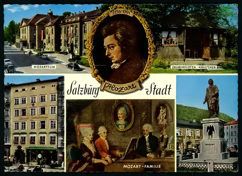 AK    Salzburg Stadt - 6 Motive ..... [ H152 ]