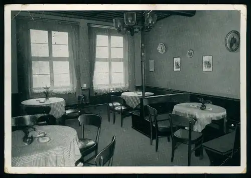 AK    Groß Born / Borne Sulinowo - Gasthaus am U.-Gebäude - Delfterzimmer ..... [ H154 ]