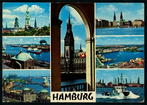 AK   Hamburg - 7 Motive ..... [ H185 ]