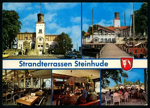 AK   Strandterrassen Steinhude - Steinhude / Wunstdorf ..... [ H187 ]