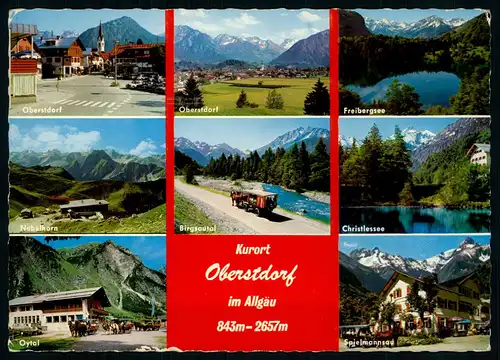 AK   Oberstdorf - 8 Motive ..... [ H200 ]