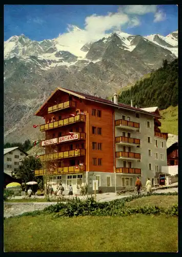 AK   Hotel Britannia : Saas - Fee ..... [ H208 ]