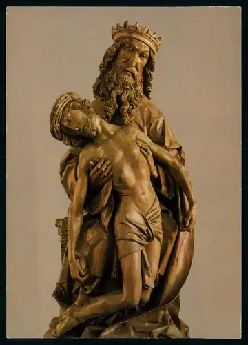 AK   Stadtpfarrkirche Münnerstadt - Gnadenstuhl aus dem Magdalenen  Altar ..... [ H215 ]