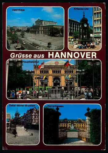 AK   Hannover - 5 Motive ..... [ H216 ]