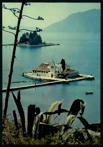 AK   Corfu / Korfu - Das Odysseusinsel + das Liebfrauenklöster der Vlacherne ..... [ H224 ]