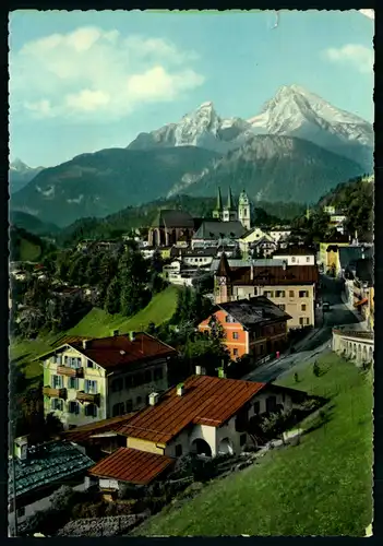 AK   Berchtesgaden mit Watzmann ..... [ H237 ]