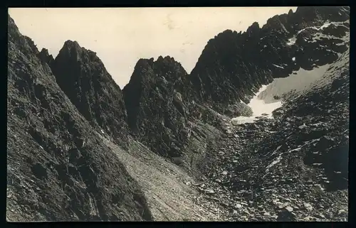 AK   S. C. aT. Sectia Sibiu - Ortsgruppe Hermannstadt S.K.V - Spartura a lui " Berger - Spies " Scharte ..... [ H290 ]