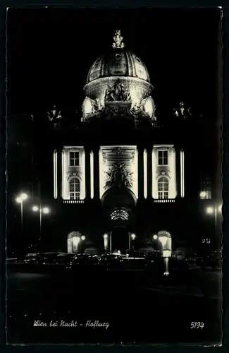 AK   Wien bei Nacht - Hofburg ..... [ H316 ]