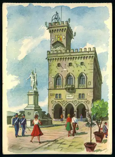 AK   Repubblica di San Marino - Il Palazzo del Governo ..... [ H349 ]