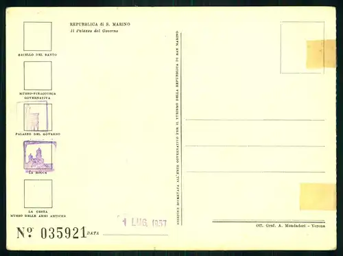 AK   Repubblica di San Marino - Il Palazzo del Governo ..... [ H349 ]