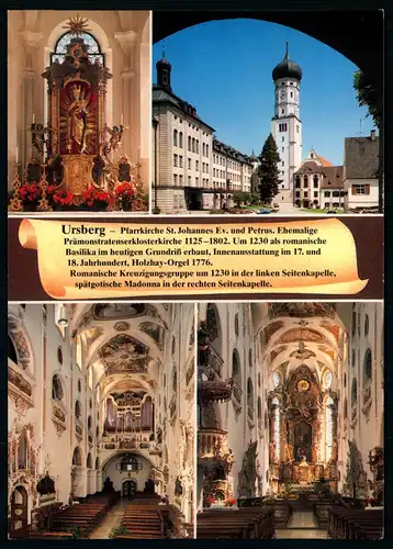 AK   Ursberg - Pfarrkirche St. Johannes ..... [ H354 ]