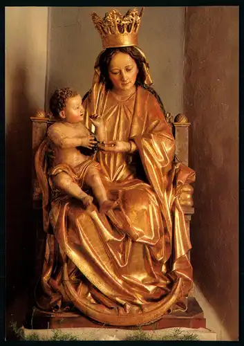 AK   St. Lorenzen im Pustertal - Madonna von Michael Pacher ..... [ H365 ]