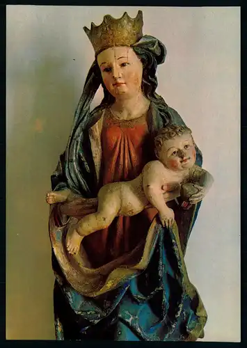 AK   Benediktinerabtei Ottobeuren - Gotische Madonna ..... [ H377 ]