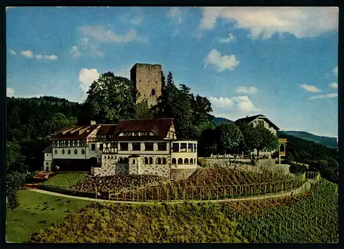 AK   Burg Windeck - Rebgut + Burggaststätte - Bühl ..... [ H417 ]