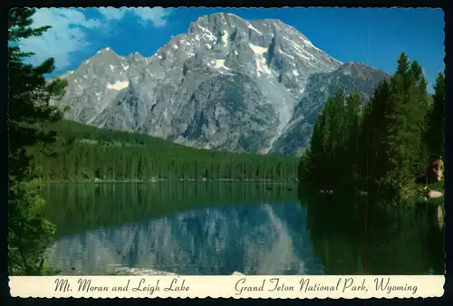 AK   Mt. Moran + Leight Lake Grand Teton National Park ..... [ H419 ]