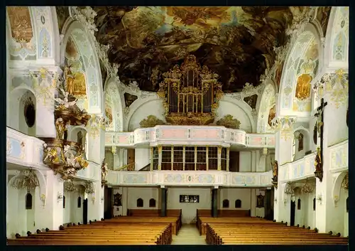 AK     Wolfegg : Pfarr - + ehem. Stiftskirche St. Katharina ..... [ H435 ]