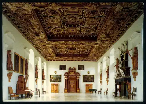 AK     Schloss Kirchheim in Schwaben - Zedernsaal ..... [ H439 ]