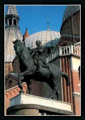 AK    Padova / Padua - Donatello : Monumento equestre e Erasmus da Narni / Reiter Standbild des Eresmo da Narni ( Gattamelata ) ..... [ H479 ]
