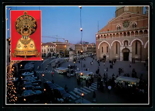 AK    Padova / Padua - La reliquia trafugata del mento del Santo viene riconsegnata dai carabinieri al Rettore della Basilica ..... [ H500 ]