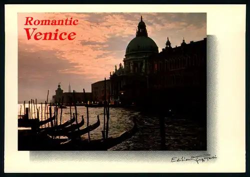 AK    Venezia / Venedig - Romantic Venice ..... [ H515 ]