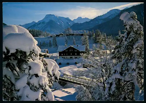 AK    Alpengasthof zur Post - Vorderriß im Karwendel ..... [ H546 ]