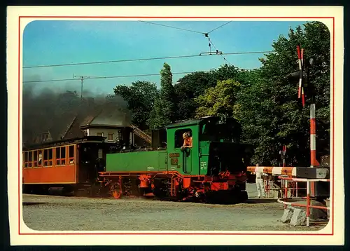 AK    Schmalspurdampflolokomotive 99 539 - Bj. 1899 - ex sächs. IV K 132 ..... [ H564 ]