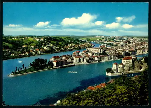 AK    Drei Flüsse Stadt Passau ..... [ H569 ]