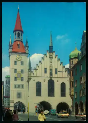 AK    München - altes Rathaus 1470 ..... [ H584 ]