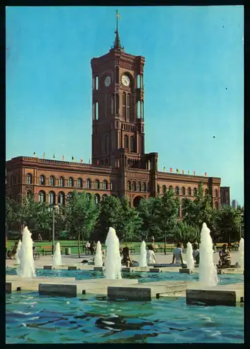 AK    Berlin DDR - Rathaus ..... [ H591 ]