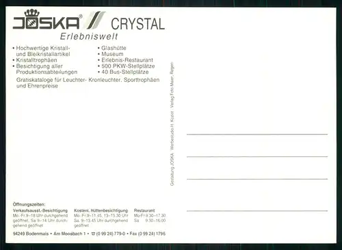 AK    Joska Crystal - Bodenmais ..... [ H624 ]