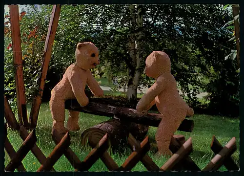 AK    Heim Märchengarte in Jagsthausen Kreis Heilbronn - Bärenwippe ..... [ H627 ]