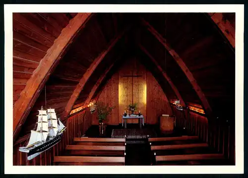 AK    Ahrenshoop - innere der Kirche ..... [ H650 ]