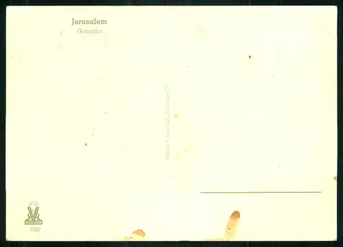 AK    Jerusalem - Golgatha ..... [ H656 ]