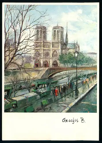 AK    Paris : Notre - Dame et les Bouquinistes ..... [ H670 ]