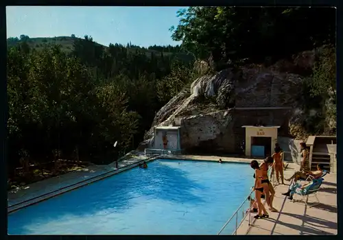 AK    Therme di Bagni S. Filippo ( SI ) - La piscina dalle ricche acque solfuree ..... [ H688 ]