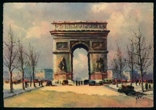 AK    Paris ... en flânant - Arc de Triomphe de l'Etoile ..... [ H710 ]