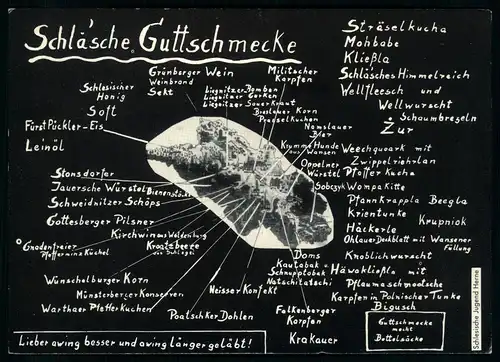 AK    Schlä'sche Guttschmecke - Schlesische Jugend Herne ..... [ H766 ]