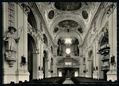 AK    Stiftskirche Waldsassen - Orgelempore ..... [ H768 ]