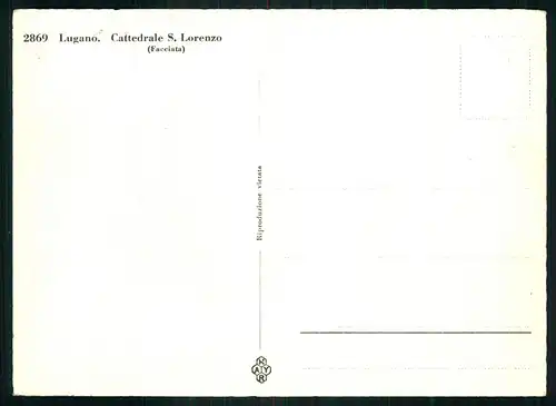 AK    Lugano - Cattedrale S. Lorenzo ..... [ H776 ]