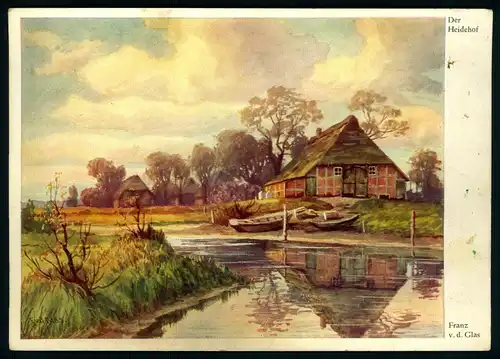 AK    Franz von der Glas : der Heidehof ..... [ H806 ]