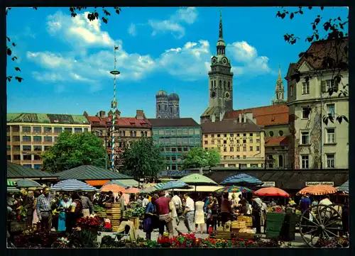 AK    München : Viktualienmarkt ..... [ H815 ]