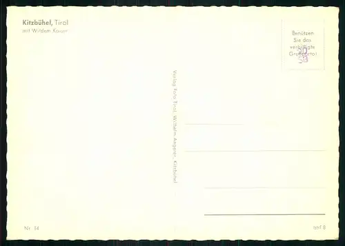AK    Kitzbühl mit Wildem Kaiser ..... [ H828 ]